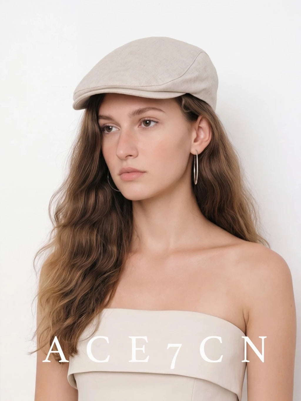 Cotton Flat Cap — ACE7CN
