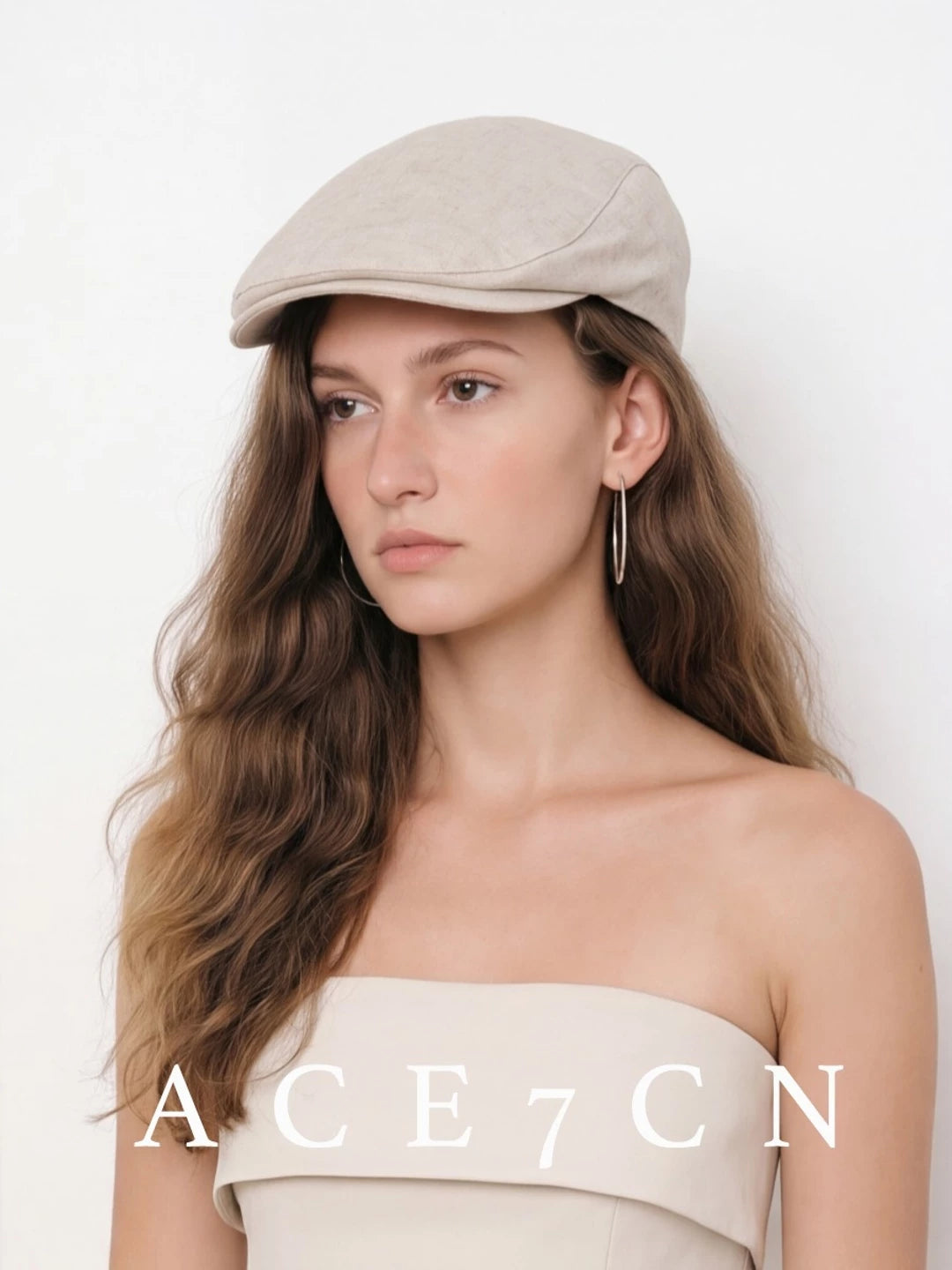 Cotton Flat Cap — ACE7CN