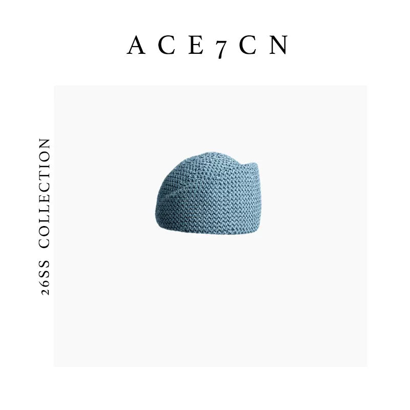 Structured Openwork Pillbox Hat — ACE7CN
