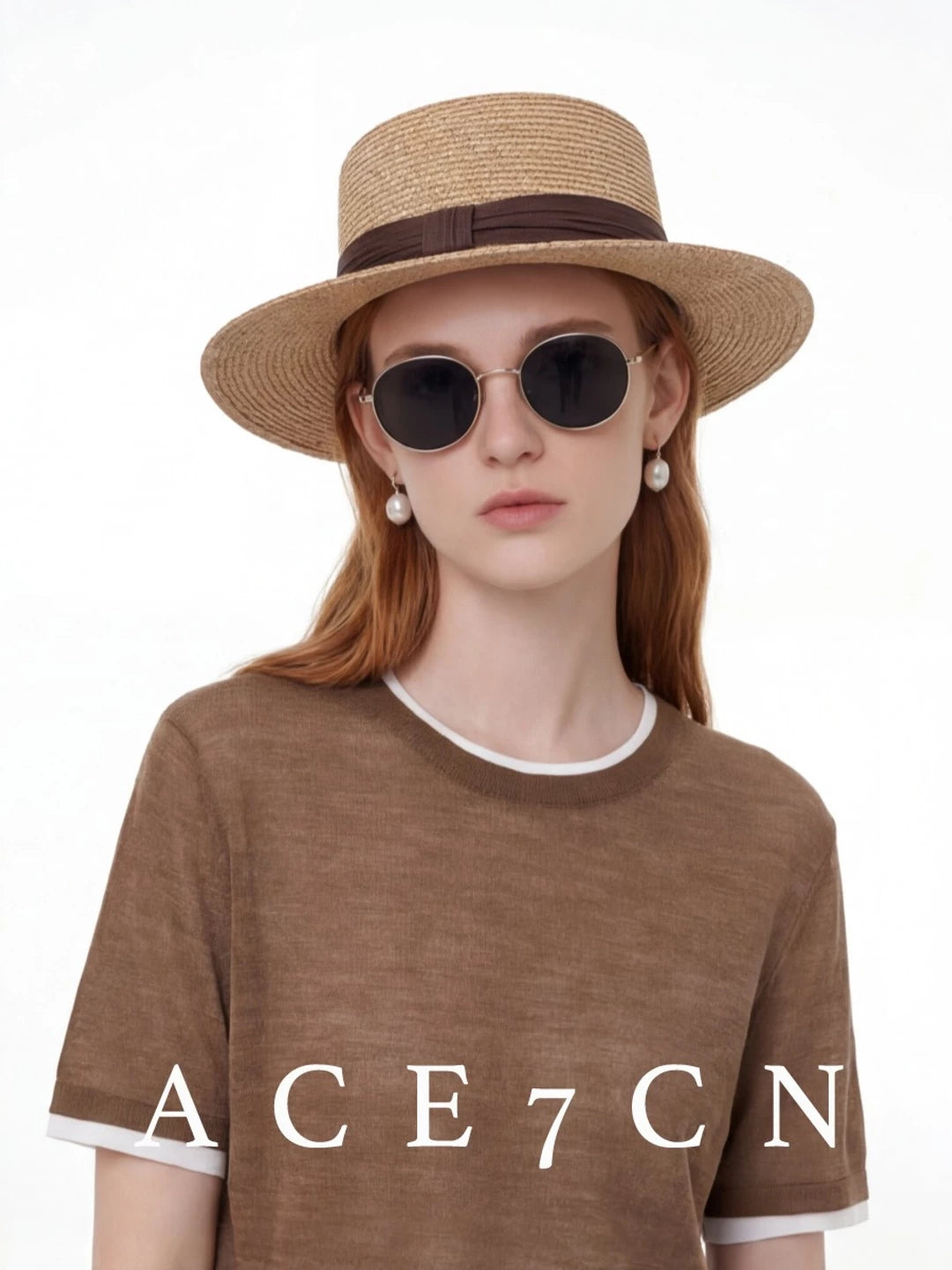 Plant-Fibre Raffia Fedora — ACE7CN