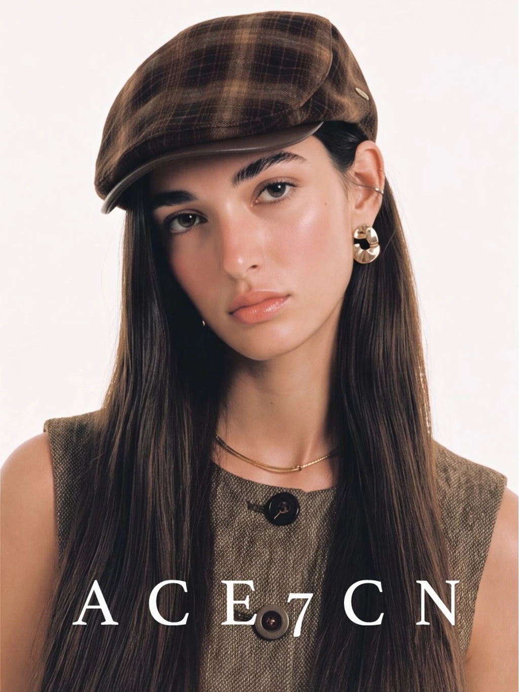 Tartan Flat Cap — ACE7CN