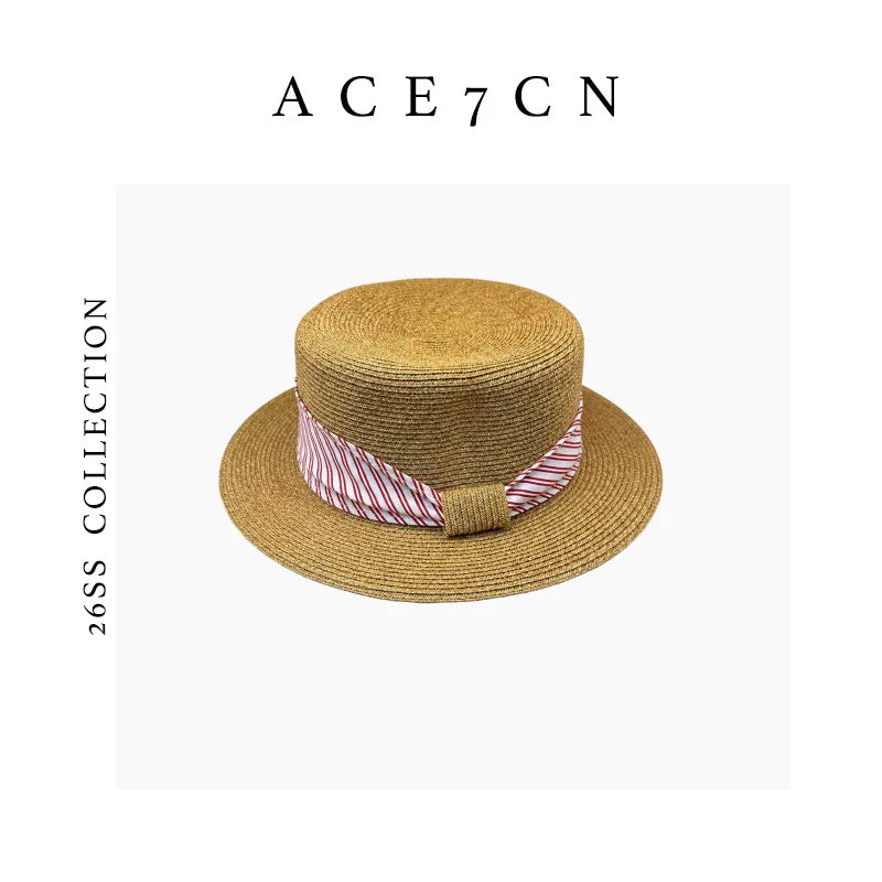 Breathable Straw Fedora — ACE7CN