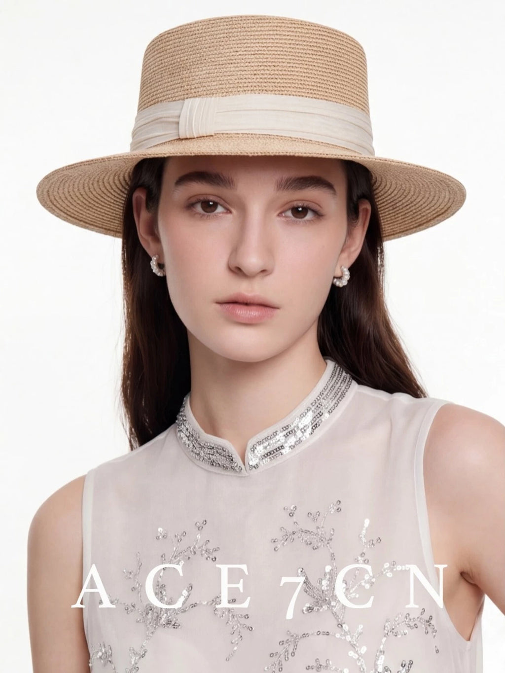 Plant-Fibre Raffia Fedora — ACE7CN