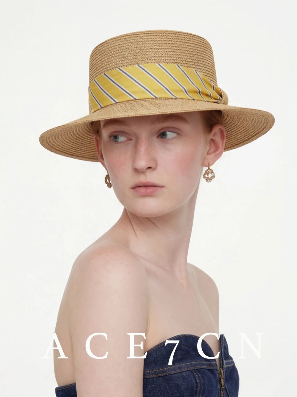 Breathable Straw Fedora — ACE7CN