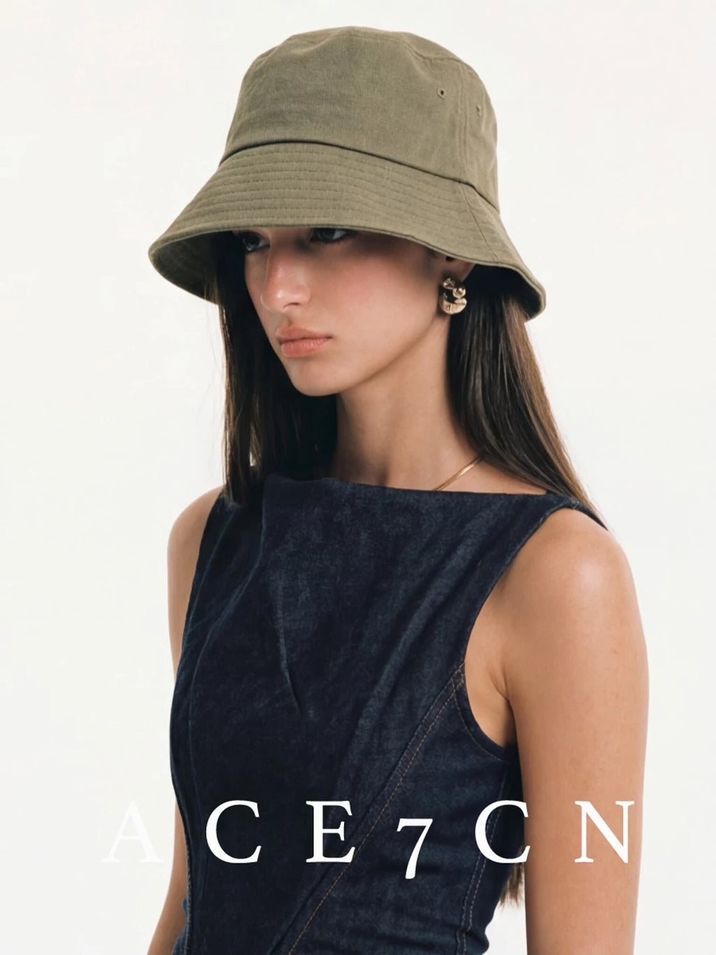 Foldable Plain Bucket Hat — ACE7CN