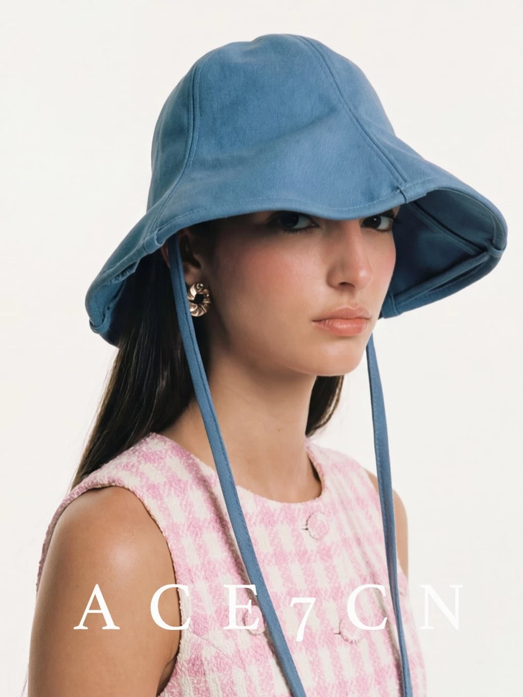 Foldable Denim Bucket Hat — ACE7CN