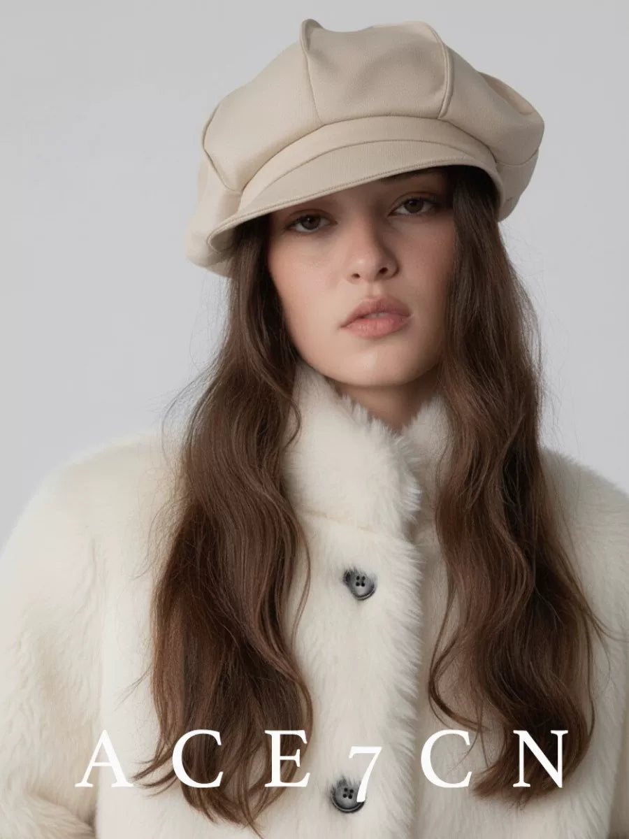 Octagonal Newsboy Cap — ACE7CN