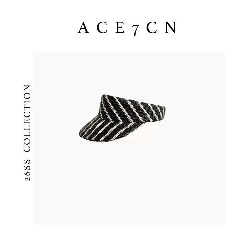 Striped Nautical Visor — ACE7CN