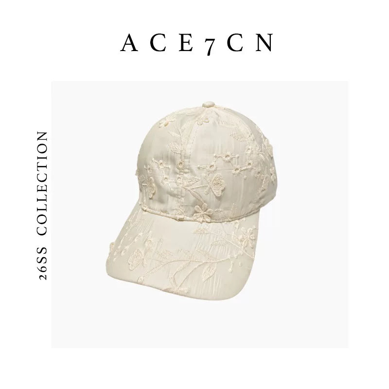 Beaded Embroidered Equestrian Cap — ACE7CN