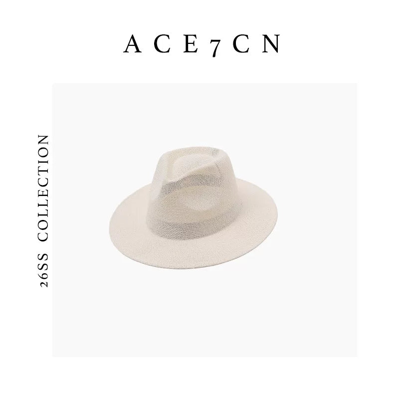 Minimal Straw Fedora — ACE7CN