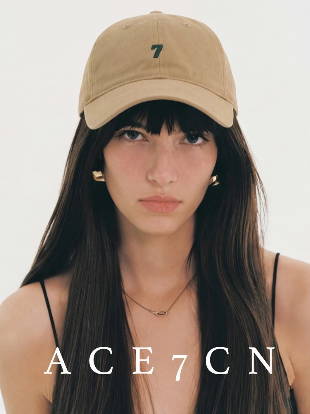 Soft-Crown Embroidered Baseball Cap — ACE7CN