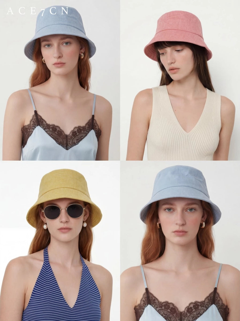 Bright-Tone Bucket Hat — ACE7CN