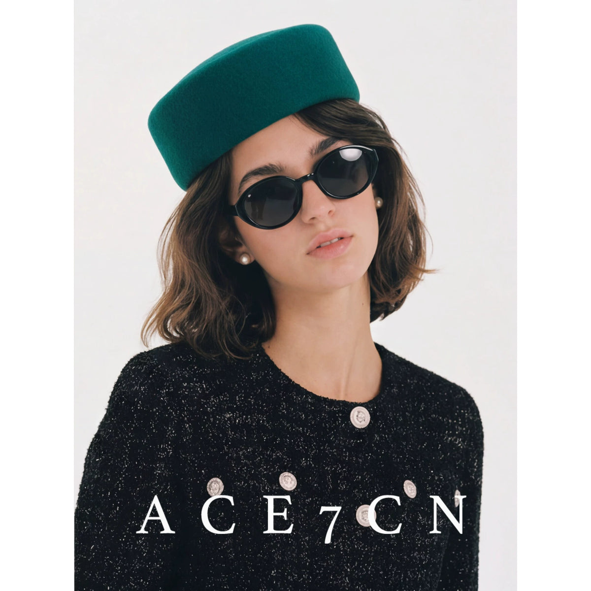 British Vintage Pillbox Hat 100 Wool pillbox Hepburn