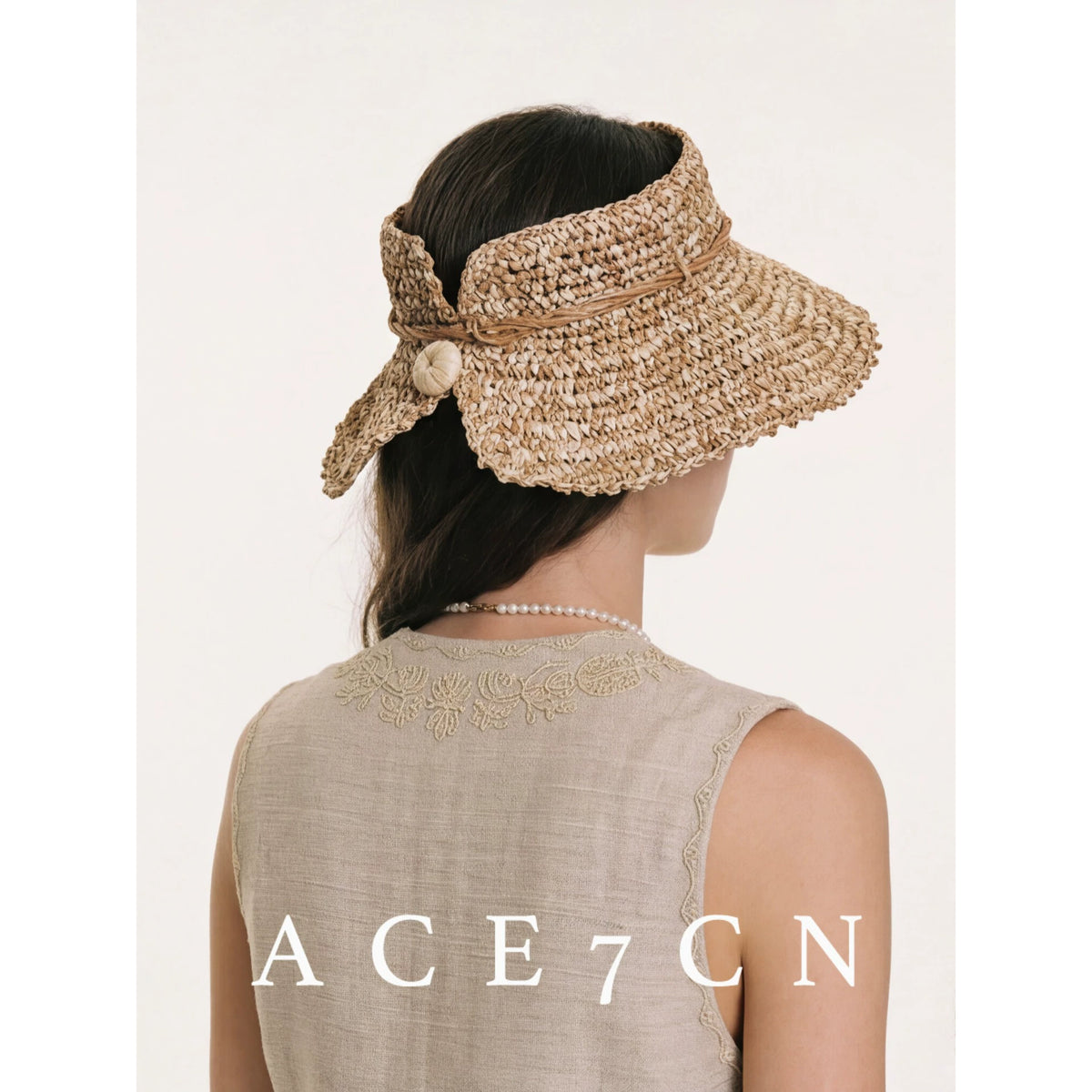 Crochet Headband Visor — ACE7CN
