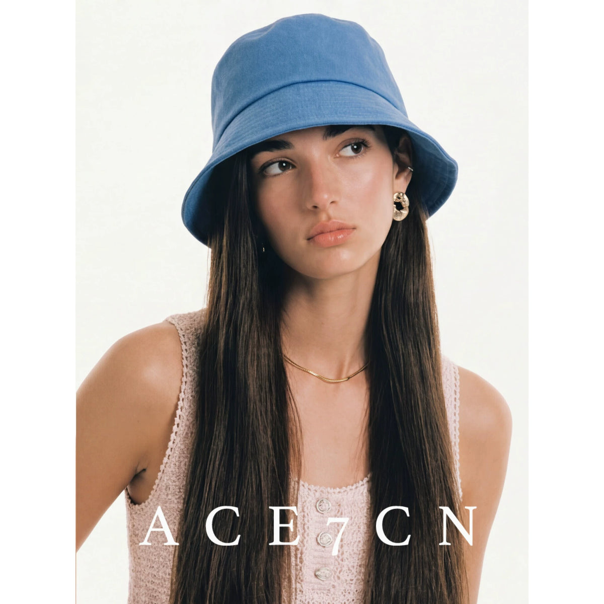 Foldable Plain Bucket Hat — ACE7CN