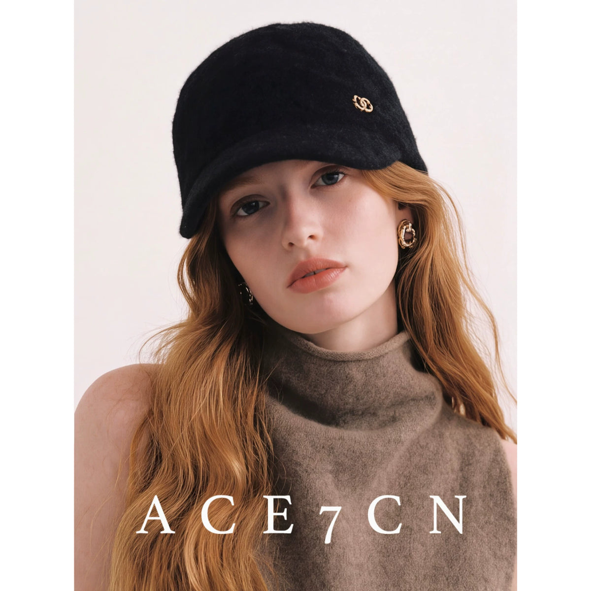 Knit Wool Baseball Cap — ACE7CN