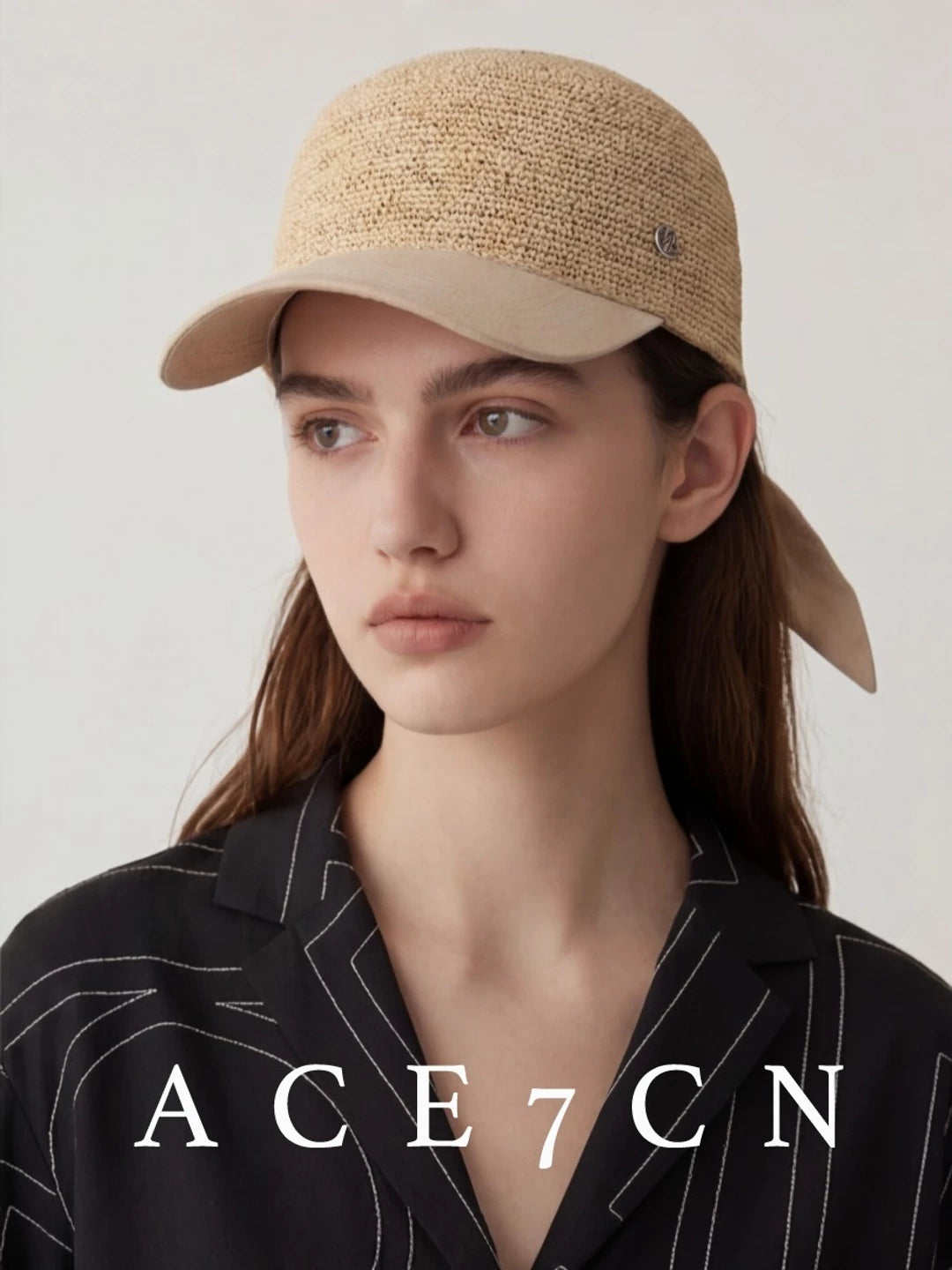 Raffia Baseball Cap — ACE7CN
