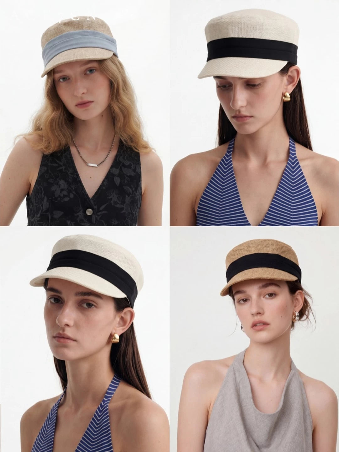 Woven Fabric Riding Cap — ACE7CN
