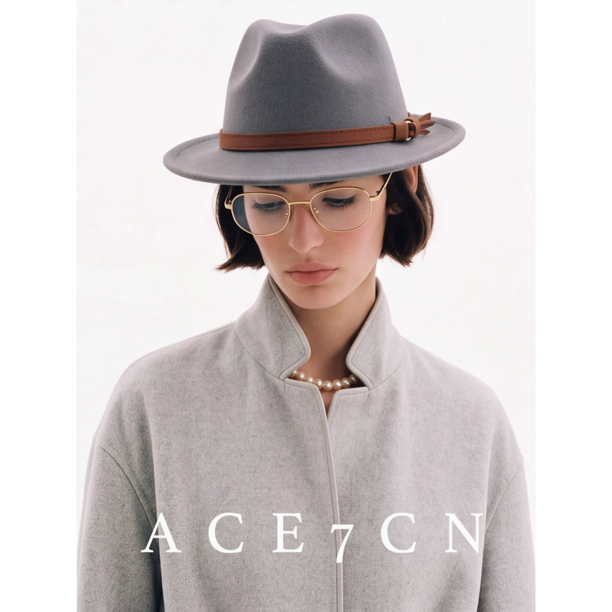 Belt-Buckle Western Panama Hat — ACE7CN