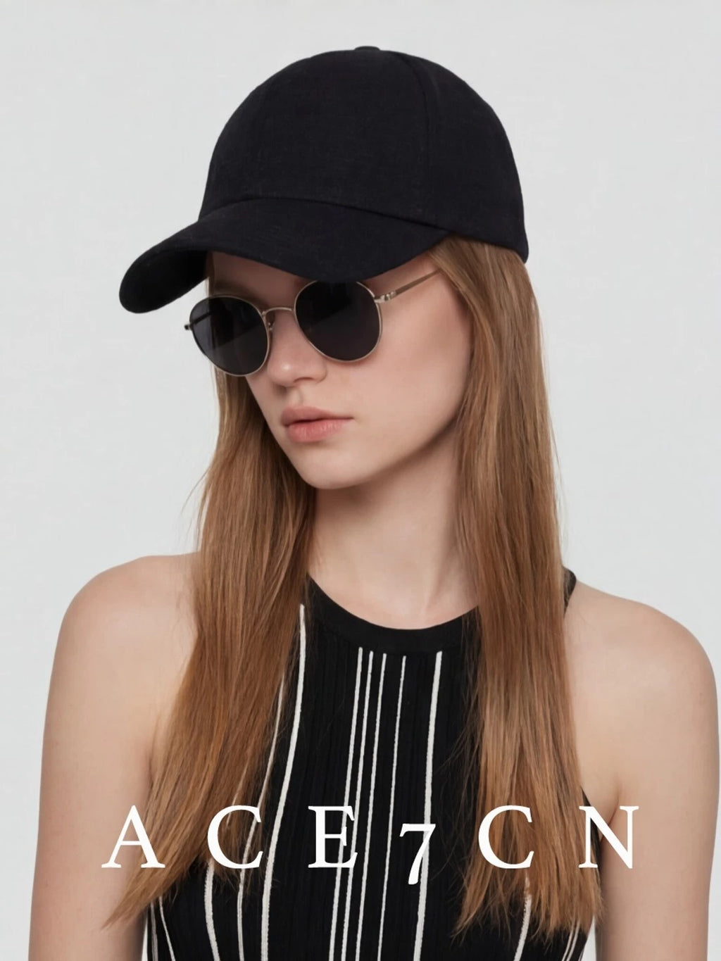 Soft-Crown Linen Baseball Cap — ACE7CN