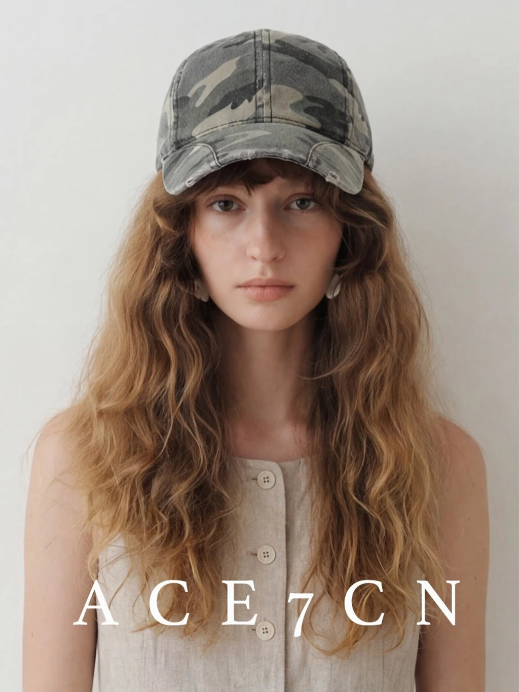Camouflage Baseball Cap — ACE7CN