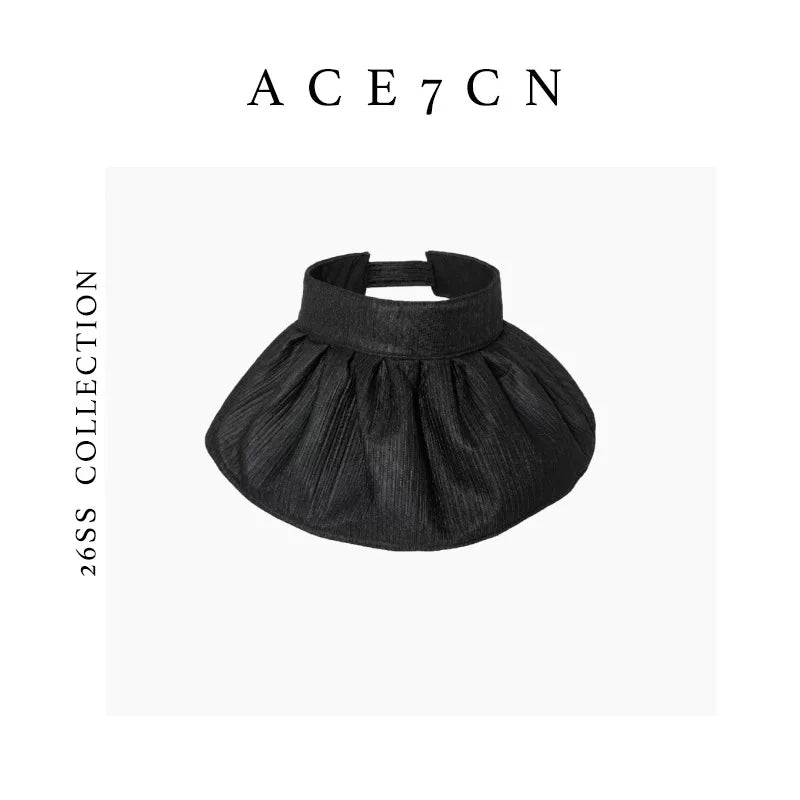 Wide-Brim Headband Visor — ACE7CN