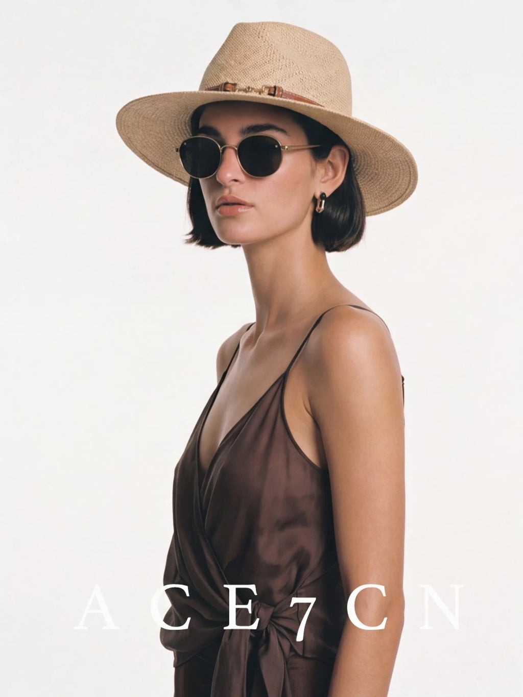 Hand-Crafted Bao-Straw Fedora — ACE7CN