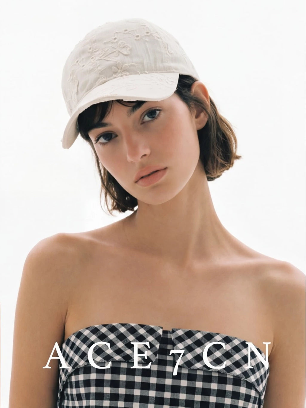 Beaded Embroidered Equestrian Cap — ACE7CN