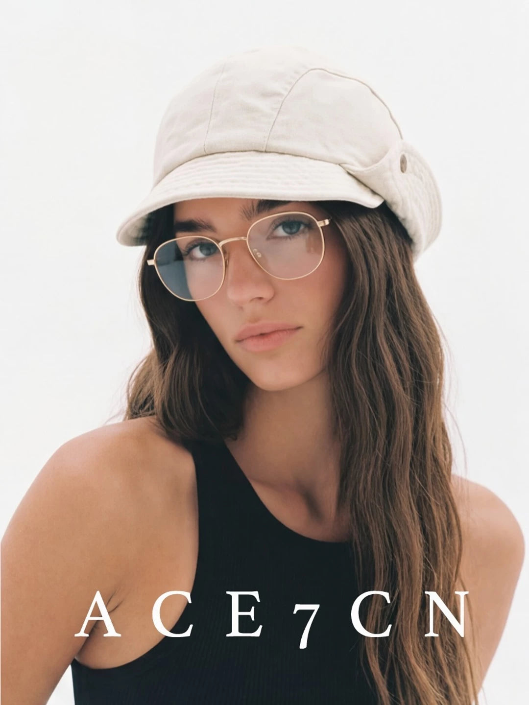 Sand-Washed Ear-Flap Riding Cap — ACE7CN