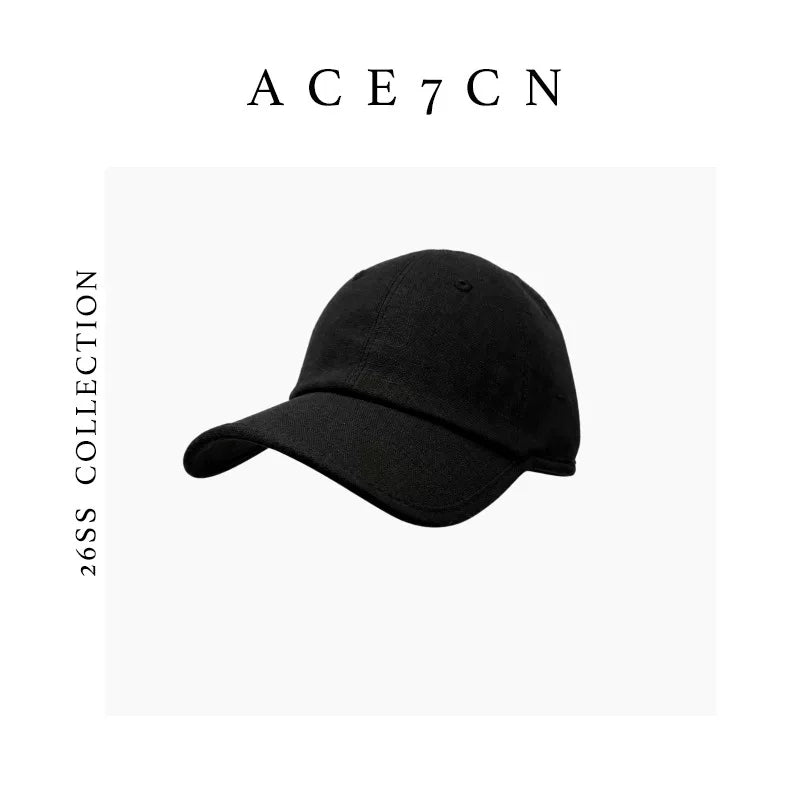 Pure Linen Baseball Cap — ACE7CN