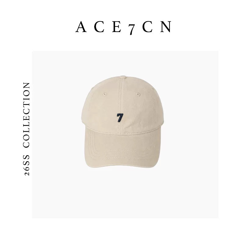 Soft-Crown Embroidered Baseball Cap — ACE7CN