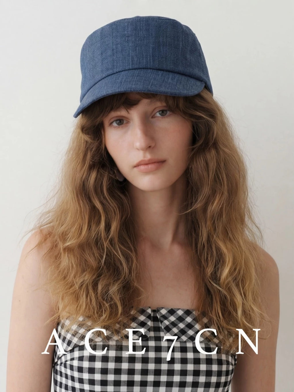 Breathable Cotton-Linen Equestrian Cap — ACE7CN