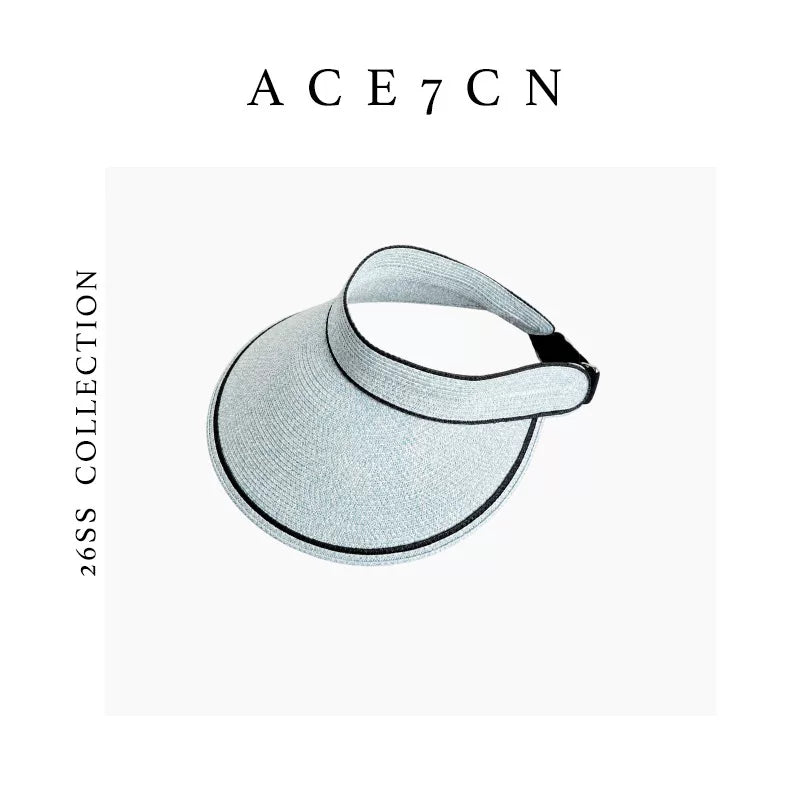 Wide-Brim Headband Sun Visor — ACE7CN