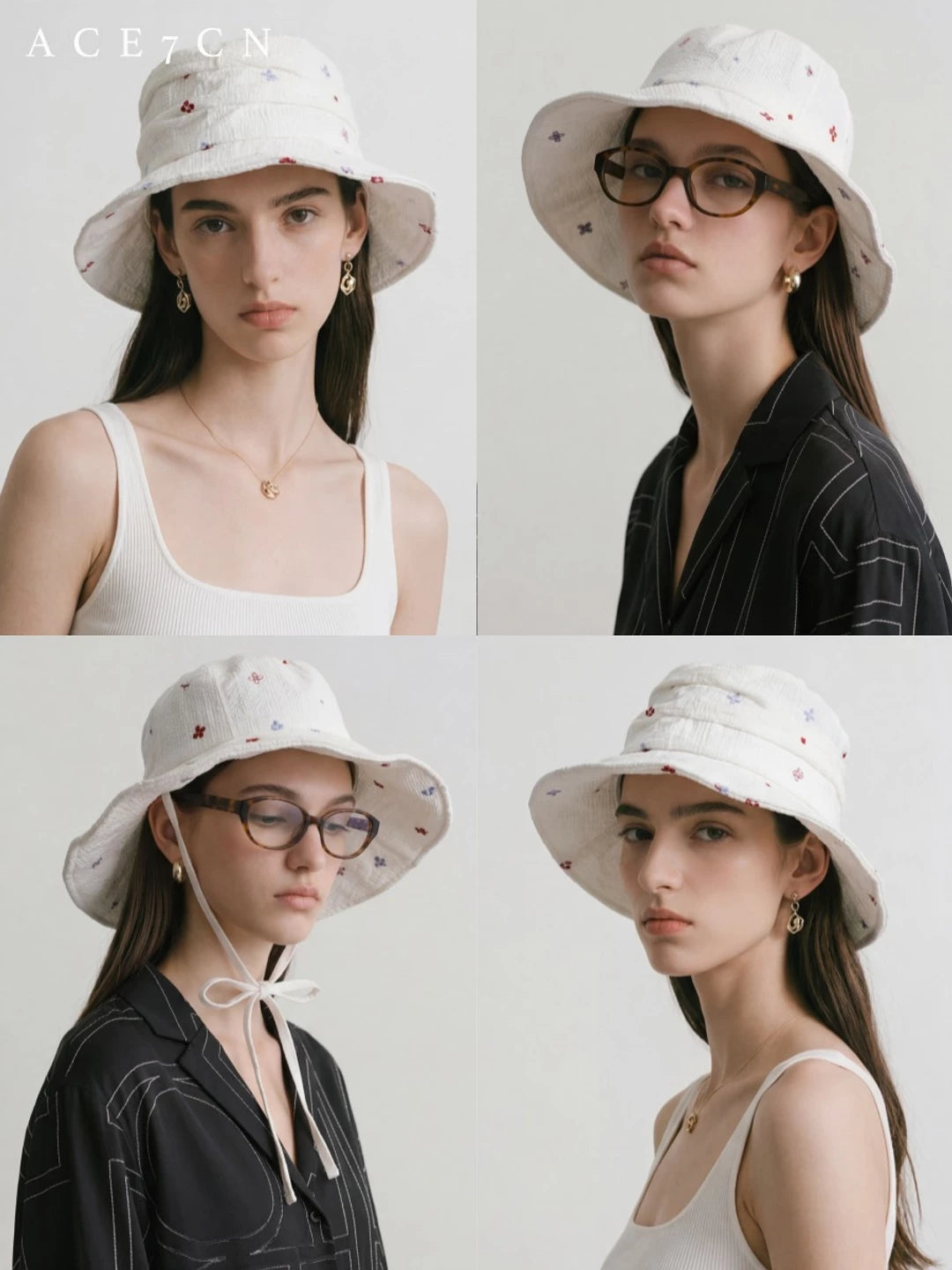 Ditsy Floral Bucket Hat — ACE7CN