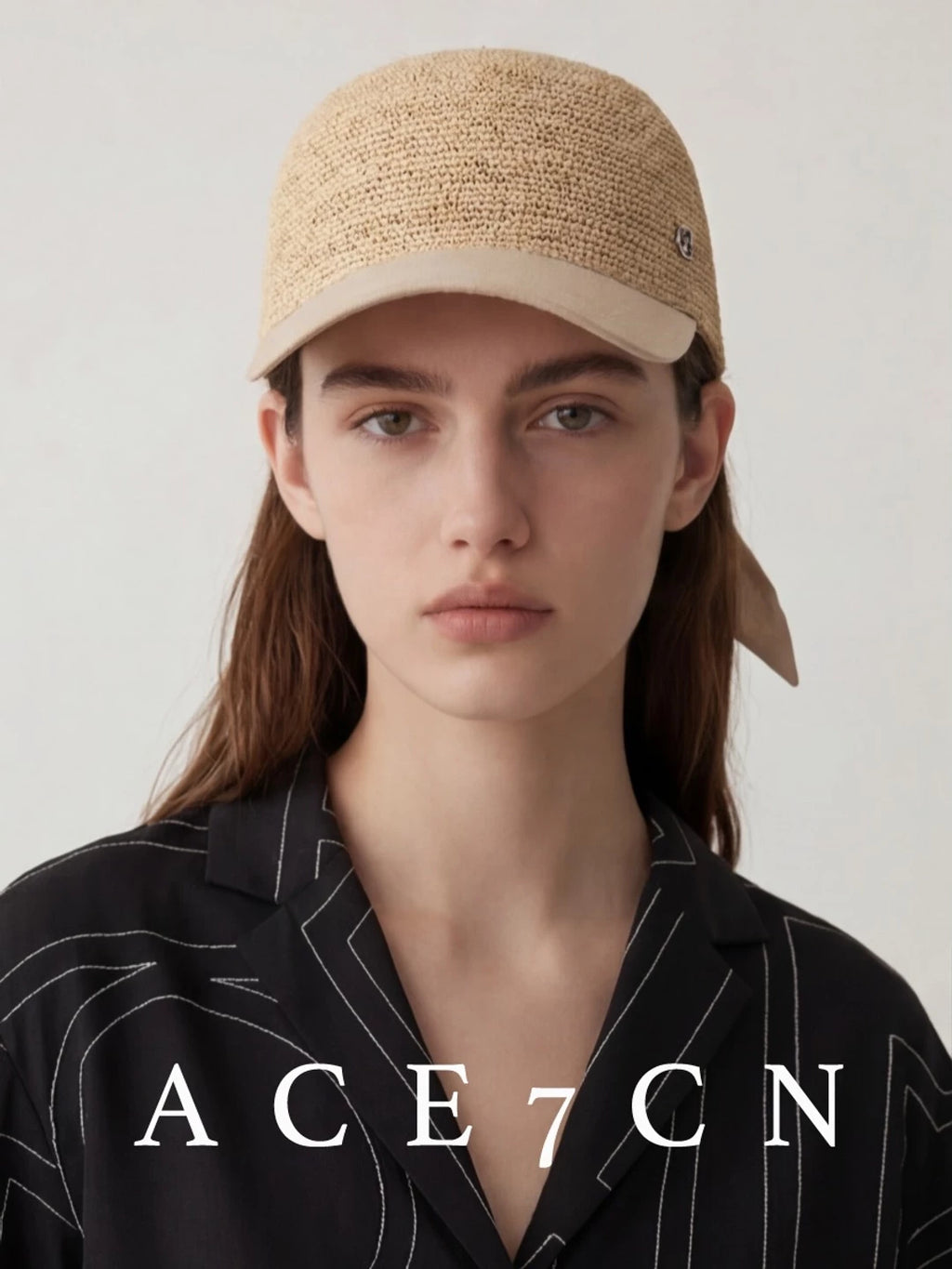 Raffia Baseball Cap — ACE7CN