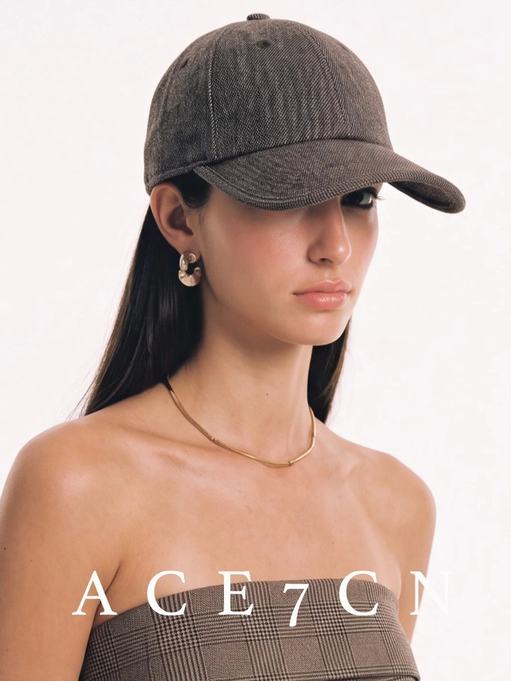 Cotton-Linen Equestrian Cap — ACE7CN