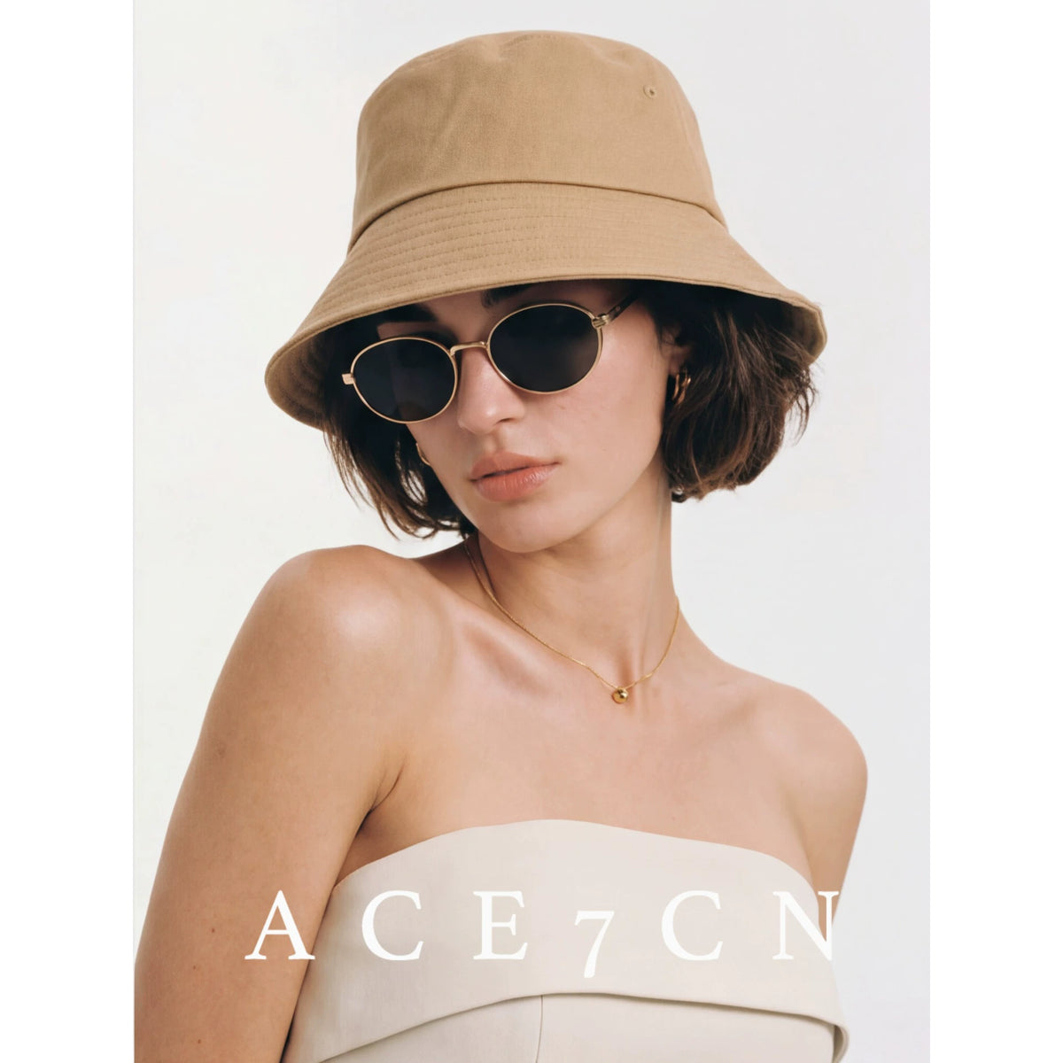 Foldable Plain Bucket Hat — ACE7CN