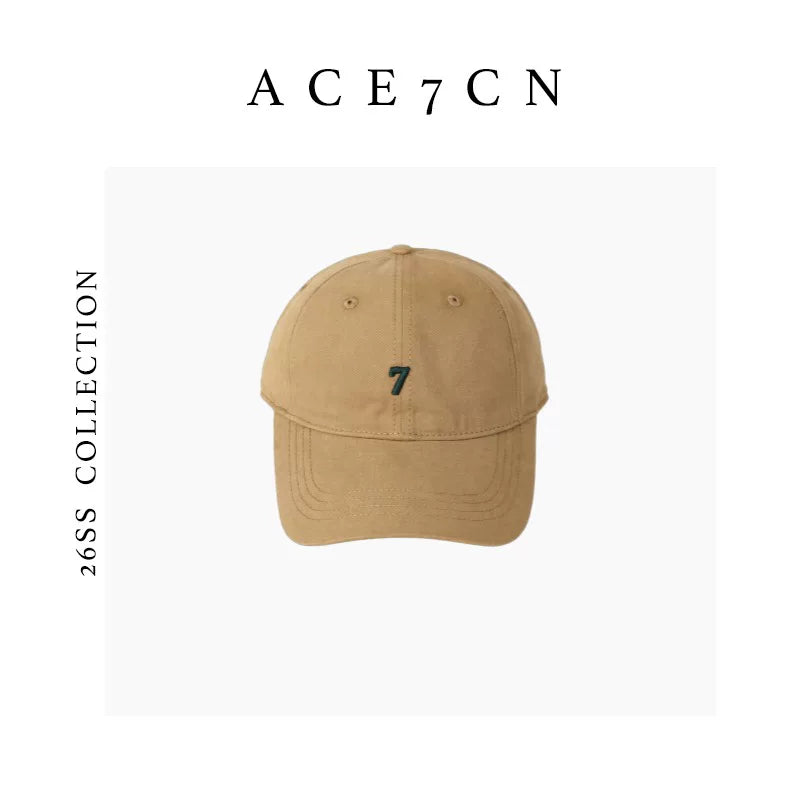 Soft-Crown Embroidered Baseball Cap — ACE7CN