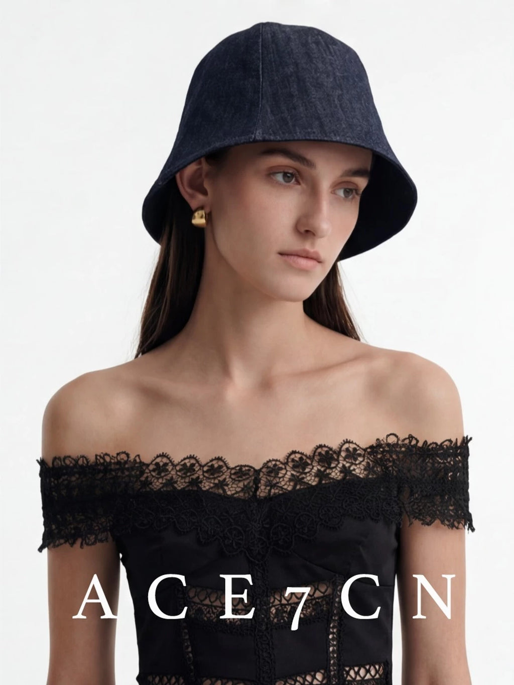 Raw Denim Bucket Hat — ACE7CN