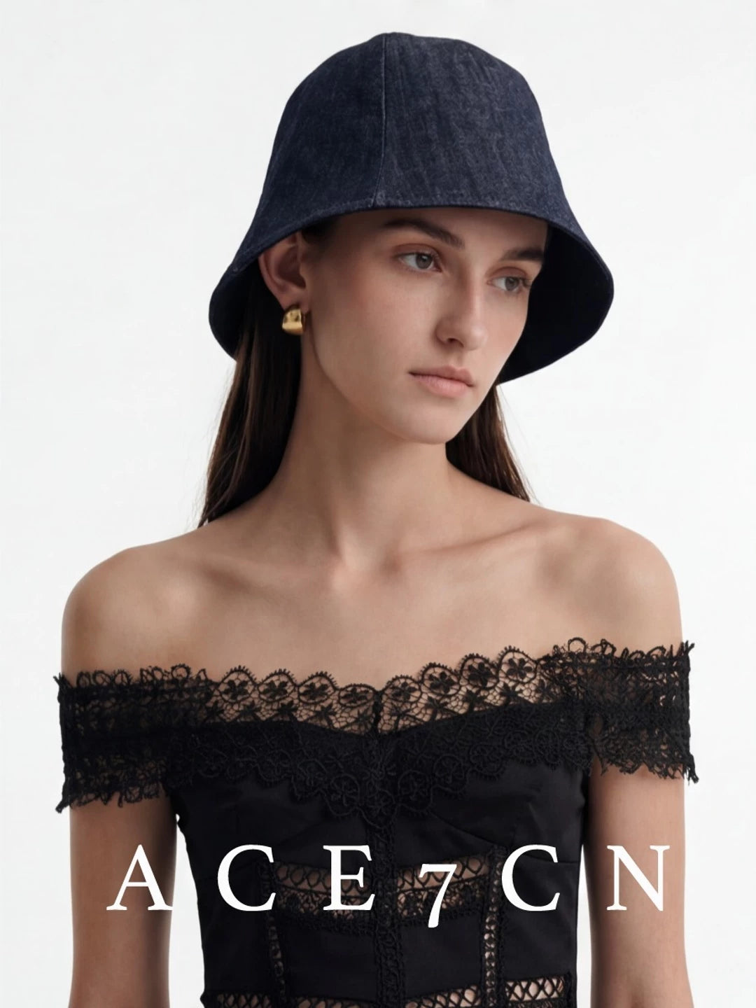 Raw Denim Bucket Hat — ACE7CN
