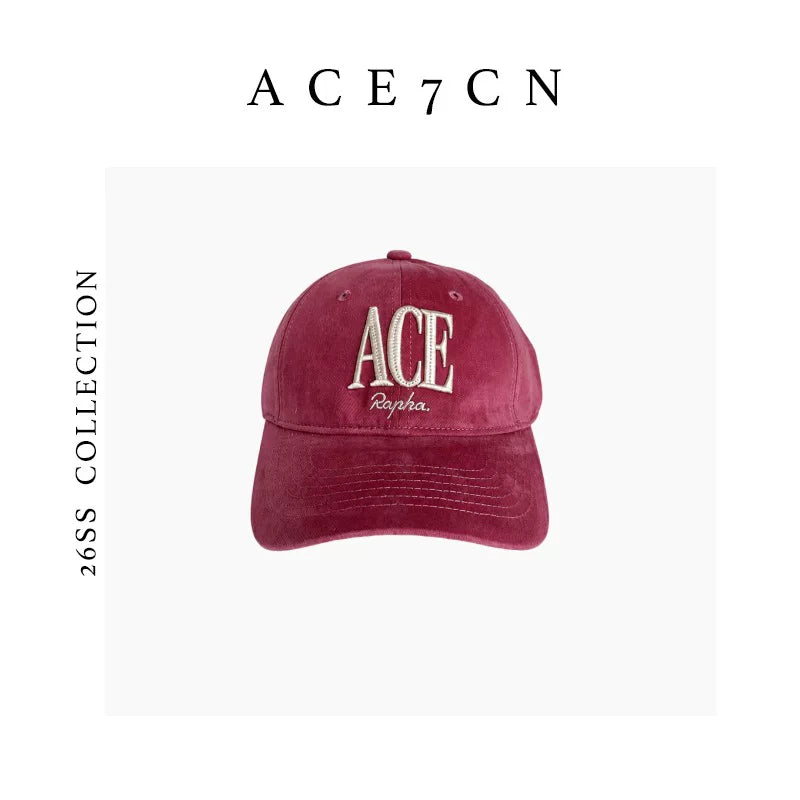 Embroidered Deep-Crown Baseball Cap — ACE7CN