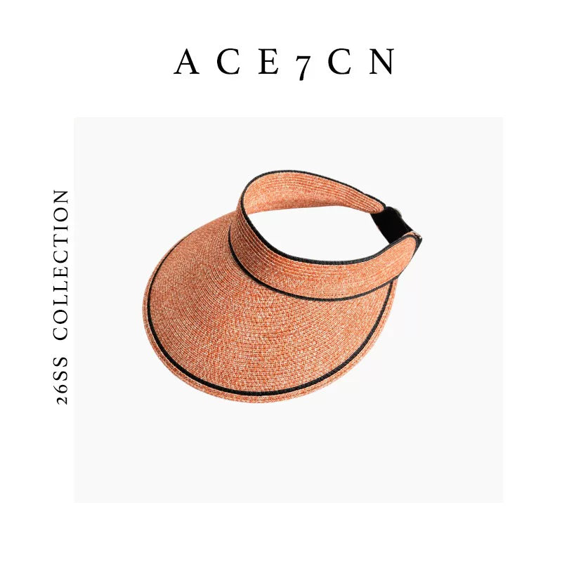 Wide-Brim Headband Sun Visor — ACE7CN