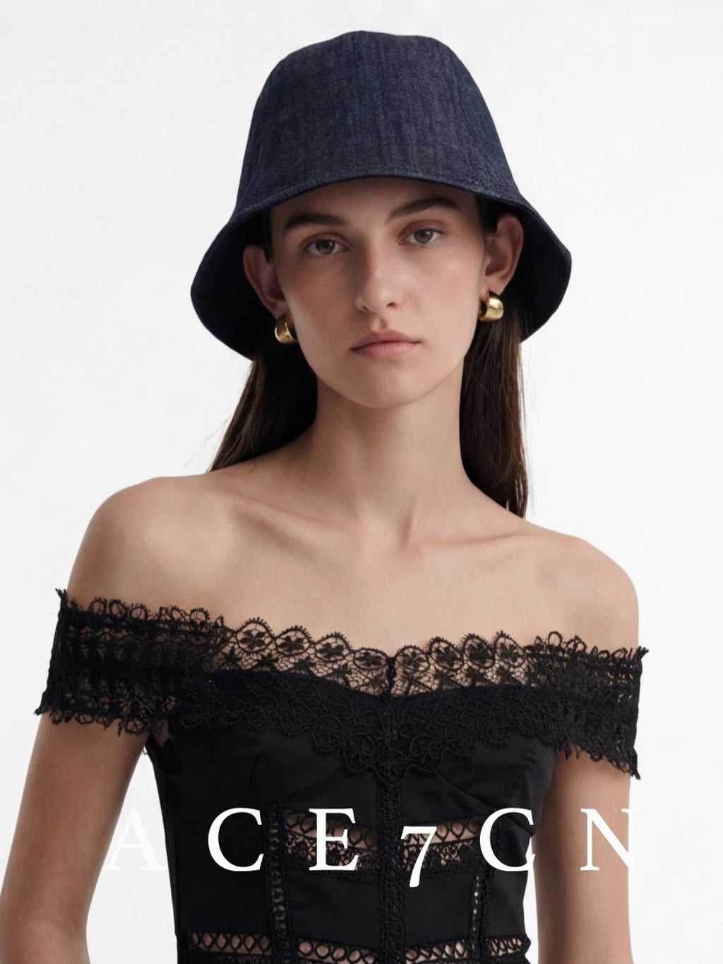 Raw Denim Bucket Hat — ACE7CN