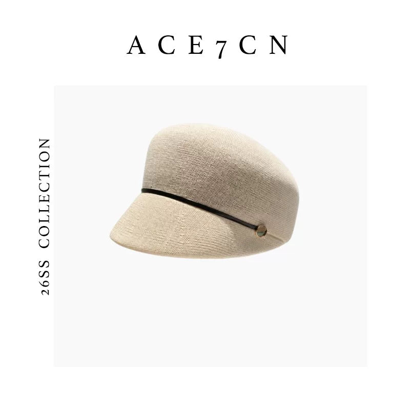 Short-Brim Equestrian Cap — ACE7CN