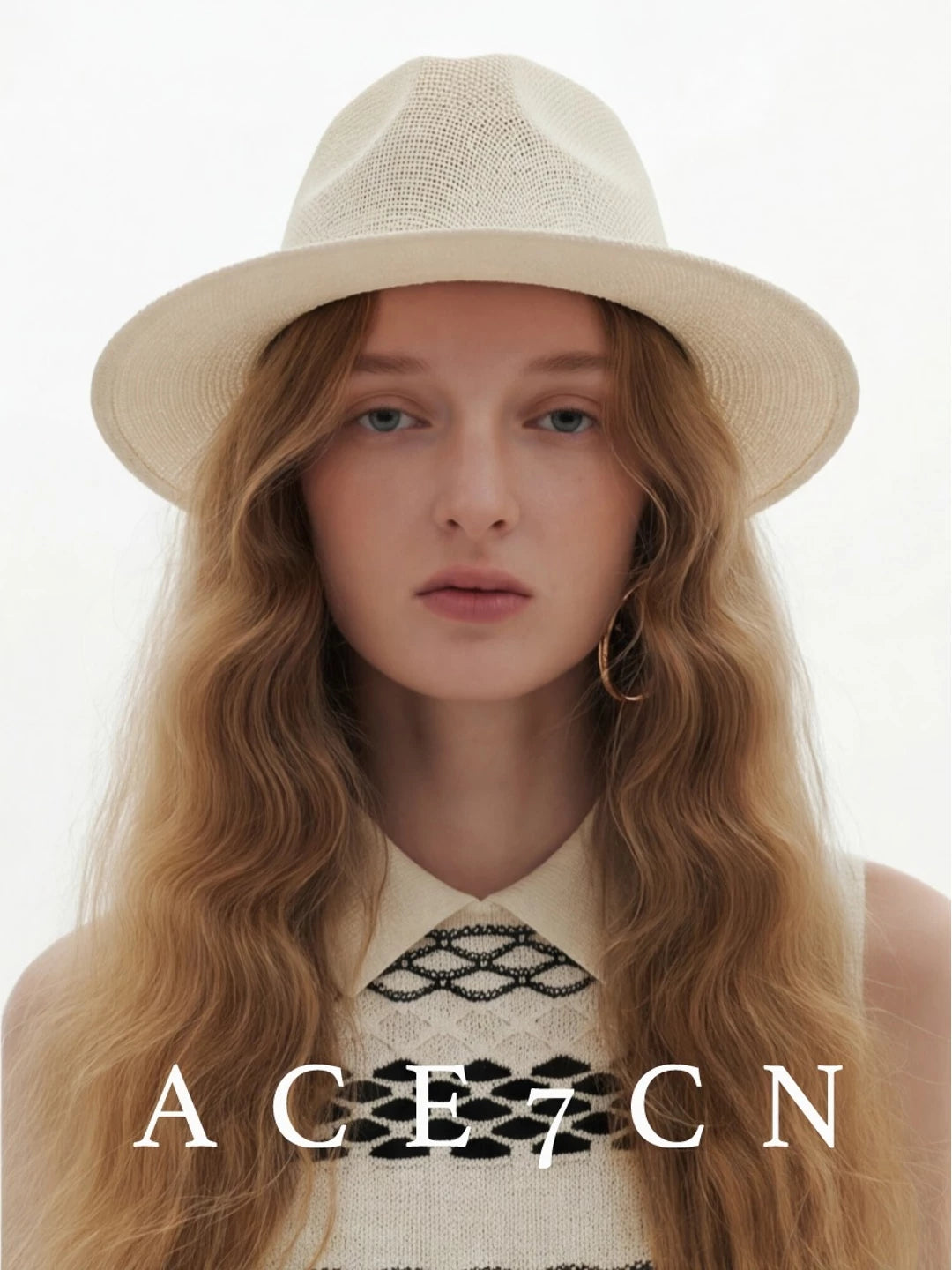 Minimal Straw Fedora — ACE7CN