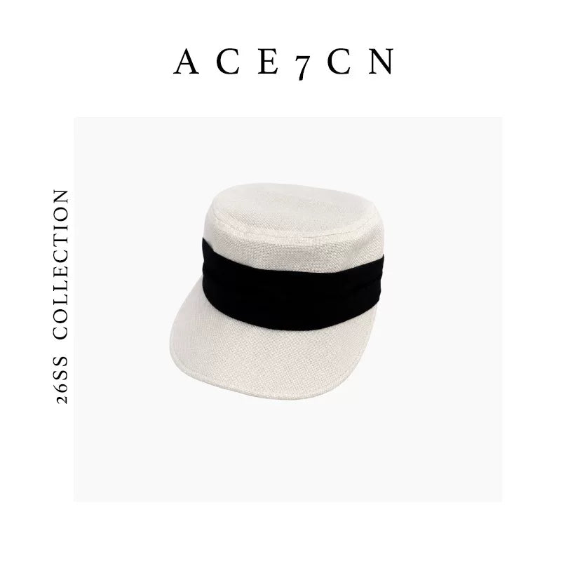 Woven Fabric Riding Cap — ACE7CN