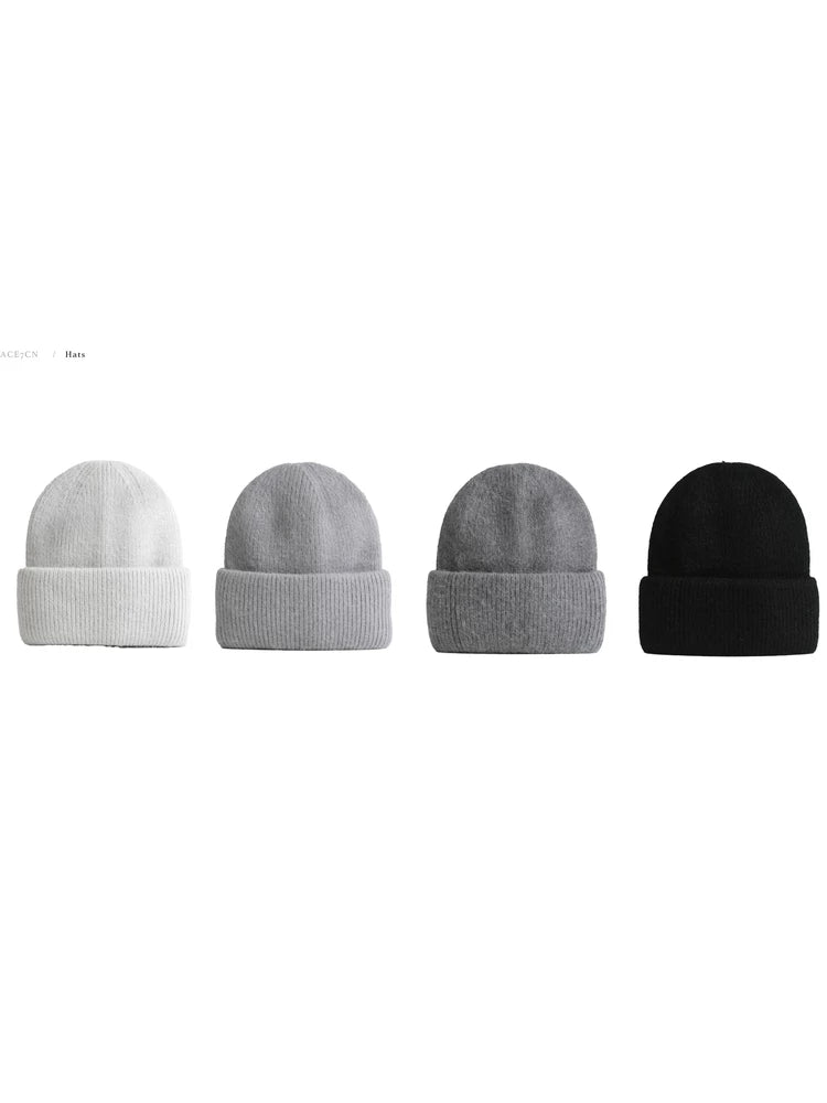 Ear-Flap Knit Beanie — ACE7CN
