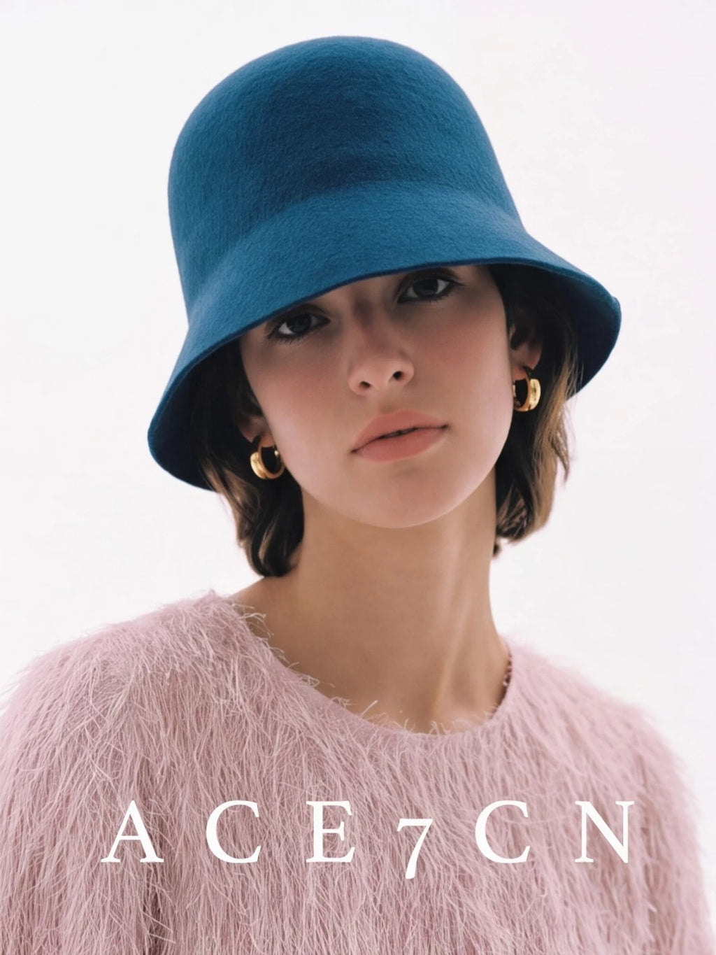 Wool Lampshade Bucket Hat — ACE7CN