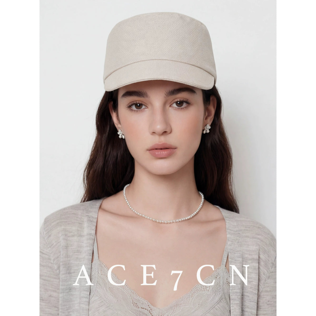 Breathable Cotton-Linen Equestrian Cap — ACE7CN