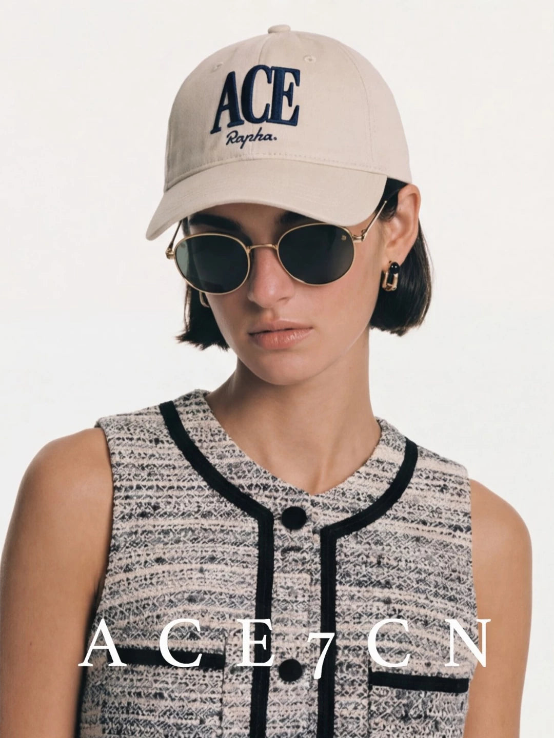 Embroidered Deep-Crown Baseball Cap — ACE7CN